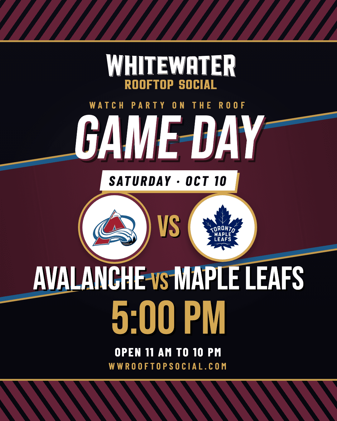 Avalanche vs Maple Leafs